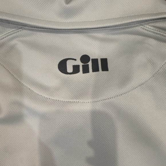 Gill US Sailing Men’s Short Sleeve Polo Embroidered Logo Sz XL SPF 50 Marine - Picture 7 of 8